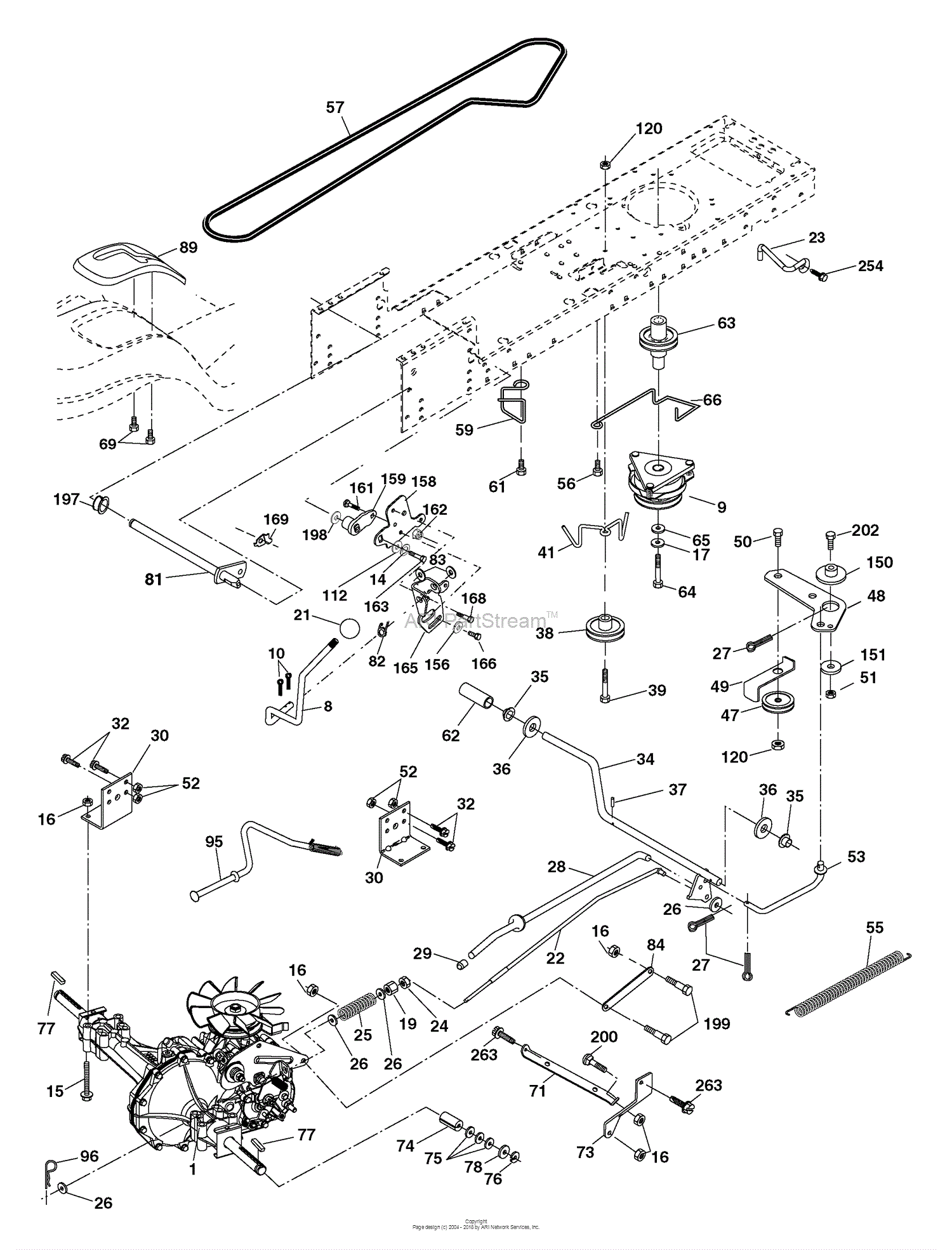 Husqvarna Yth22v46 Engine Parts Diagram