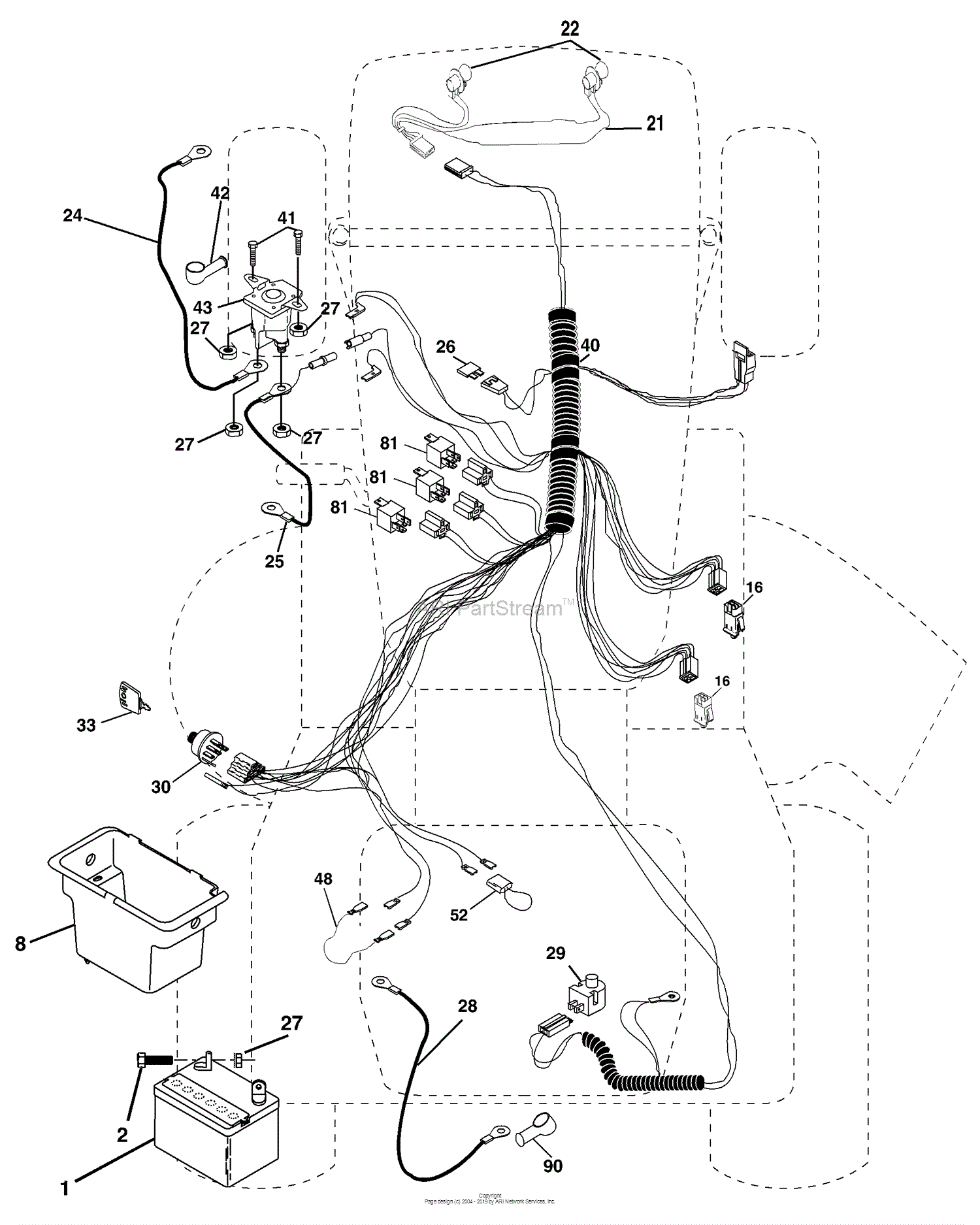 Husqvarna Yth21k46 Parts Diagram