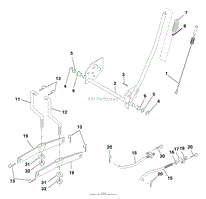 Husqvarna YTH 18542 (960450060-00) - Husqvarna 42 Yard Tractor (2017-06)  ENGINE Parts Lookup with Diagrams