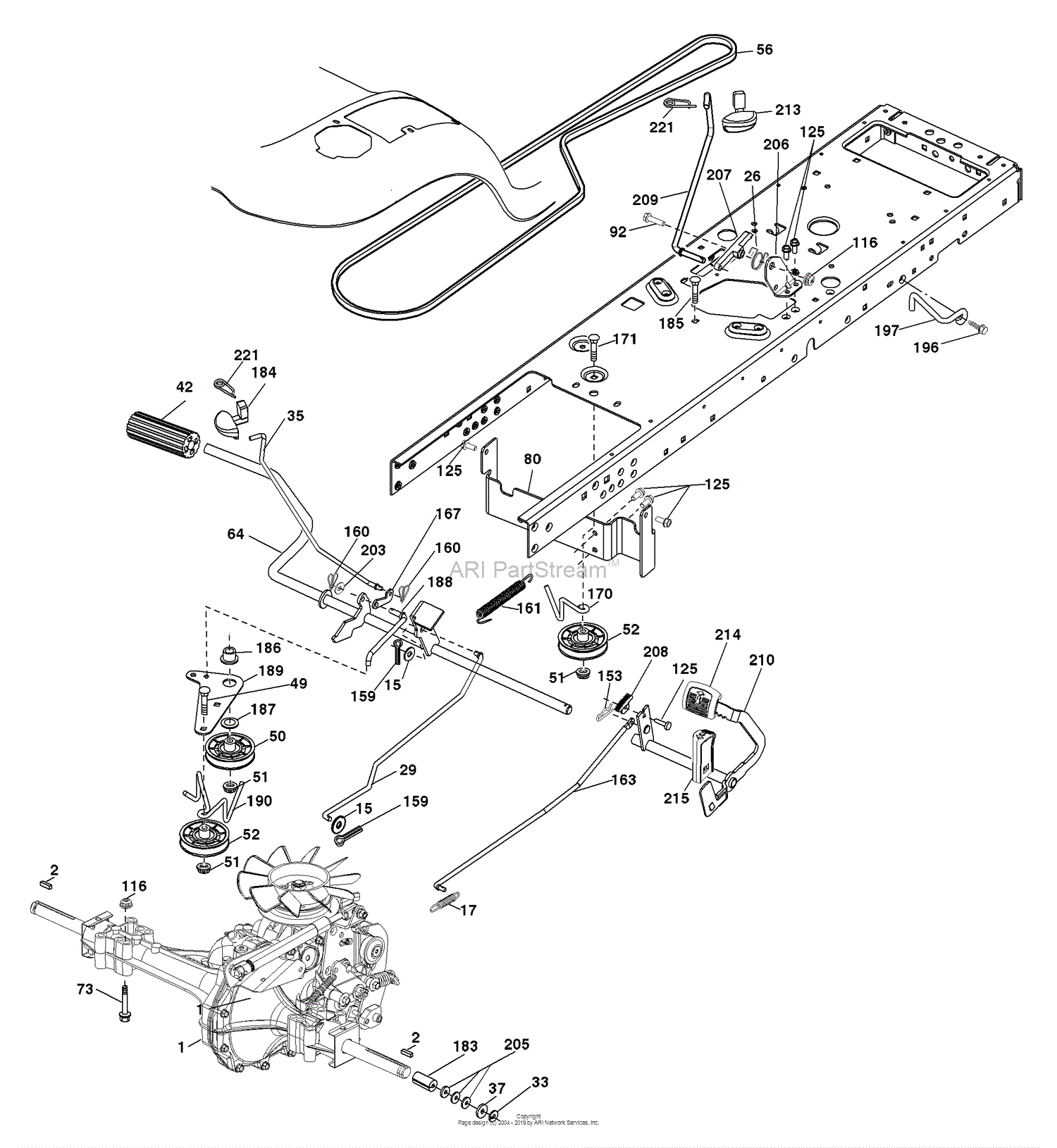 Parts Diagram For Husqvarna Yth22v46