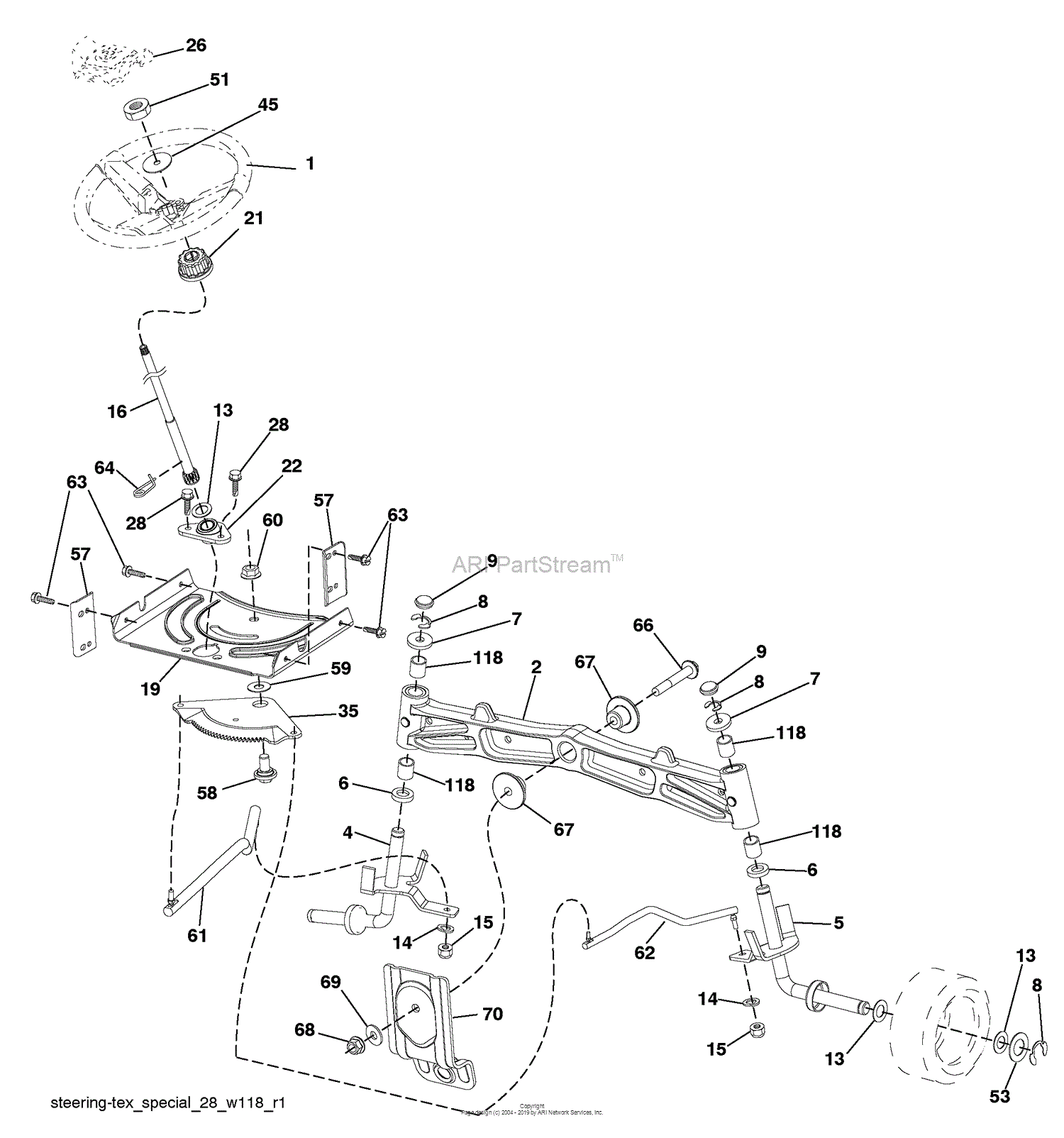 Husqvarna YTH 2042 TD (96041005403) (2010-02) Parts Diagram for ...