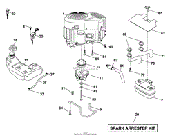 Husqvarna YTH 2348 (96045000500) (2006-11) Parts Diagram  