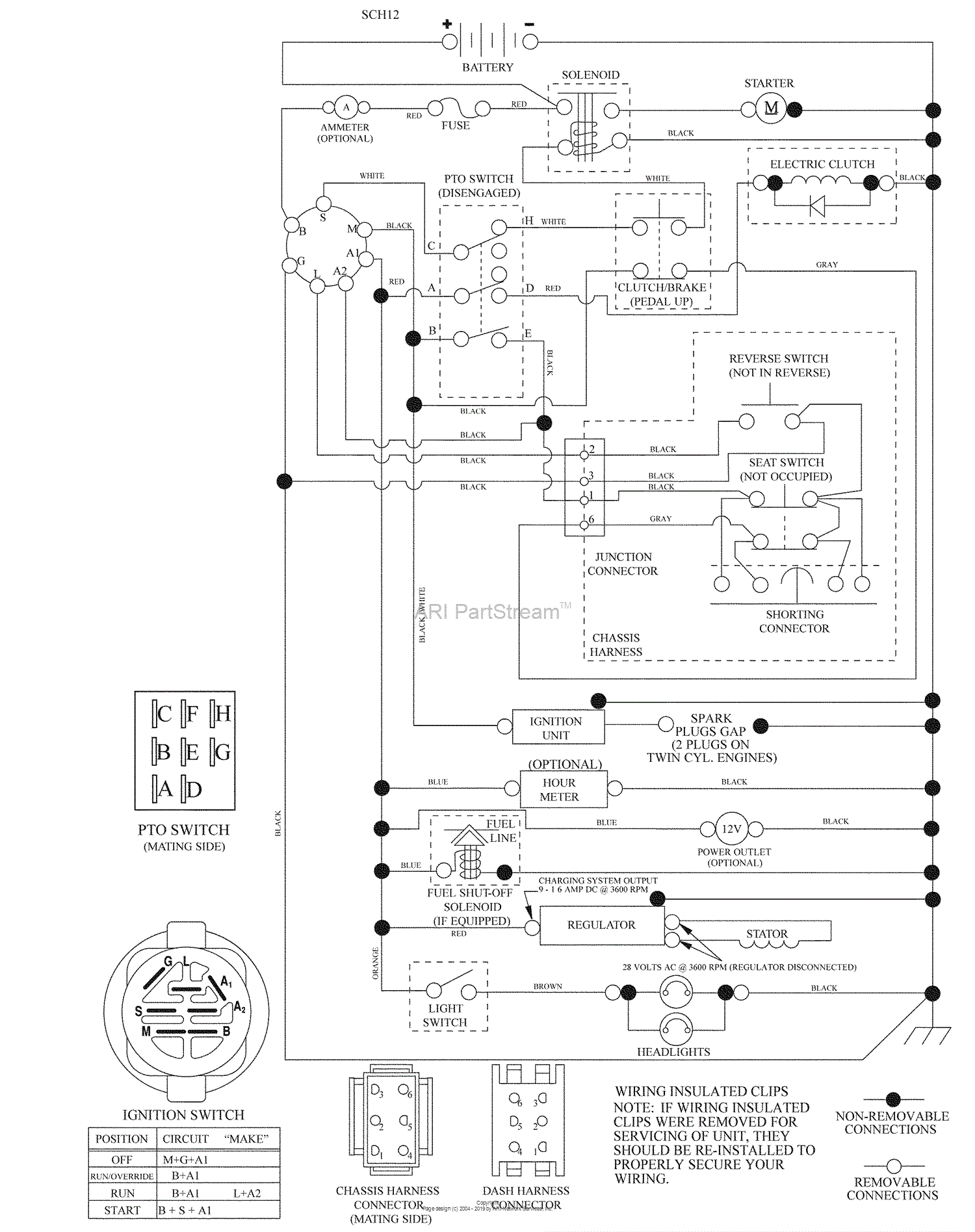 Husqvarna YTH 2348 (96045000503) (2009-02) Parts Diagram for Schematic
