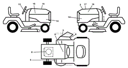 Husqvarna YTH 2448 T (917.279200) (2006-05) Parts Diagrams