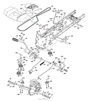 Husqvarna Ride Mower YTH 2454 T (917.279220) (2006-05) OEM Parts Diagram  for Briggs Engine (Part 1)