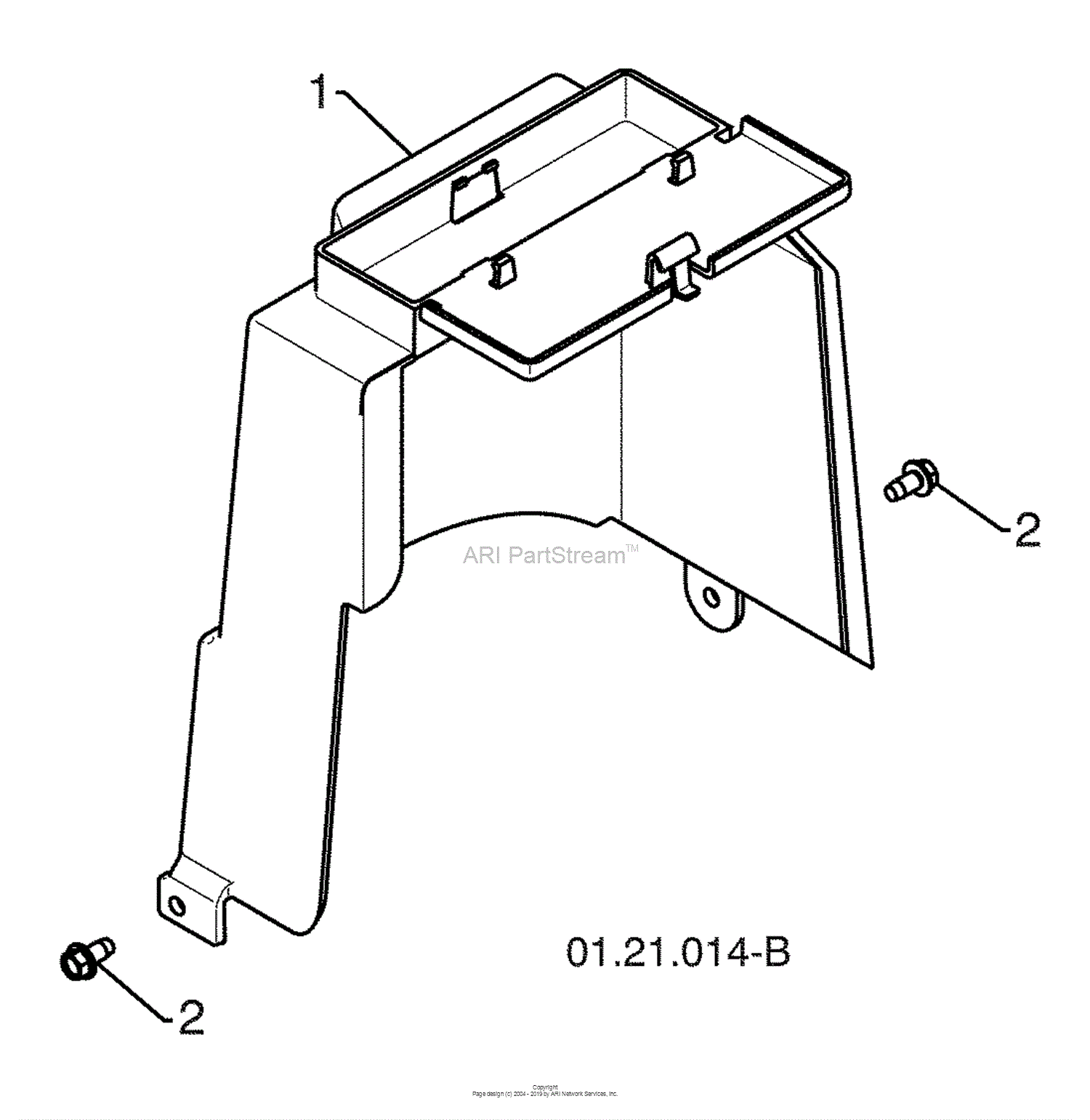 Husqvarna 1830 SB (96193005000) (2009-08) Parts Diagram for Chassis