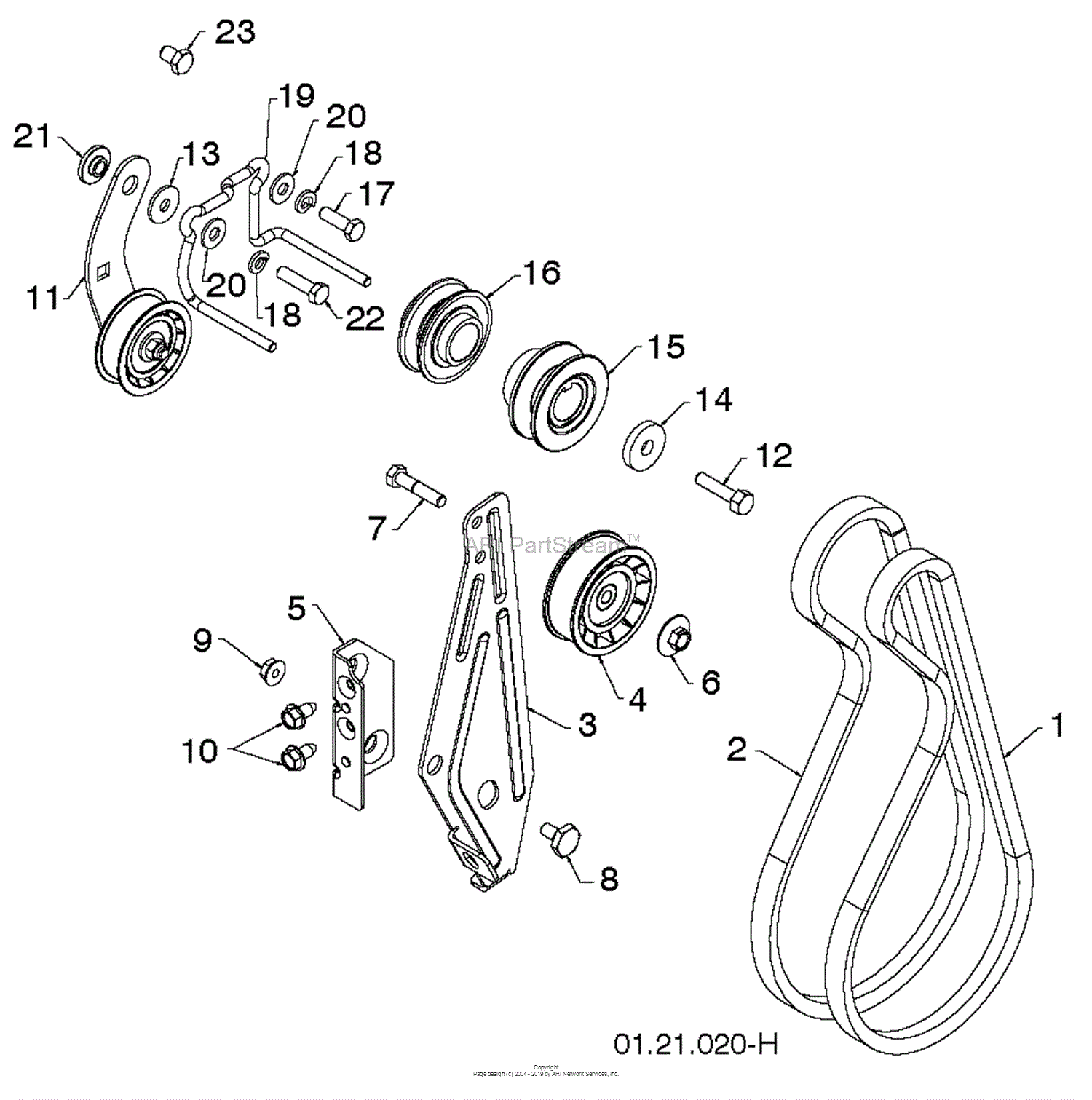 Husqvarna 12527 HV - 96193007106 (2013-09) Parts Diagram for CHASSIS ...