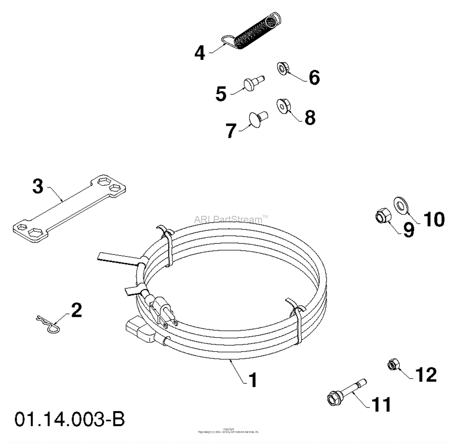 Husqvarna 12527HV - 96193007101 (2011-07) Parts Diagram for ACCESSORIES