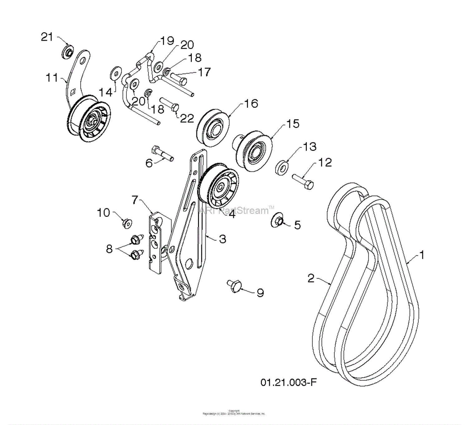 Husqvarna 12527HVX - 96195001800 (2013-06) Parts Diagram for CHASSIS ...