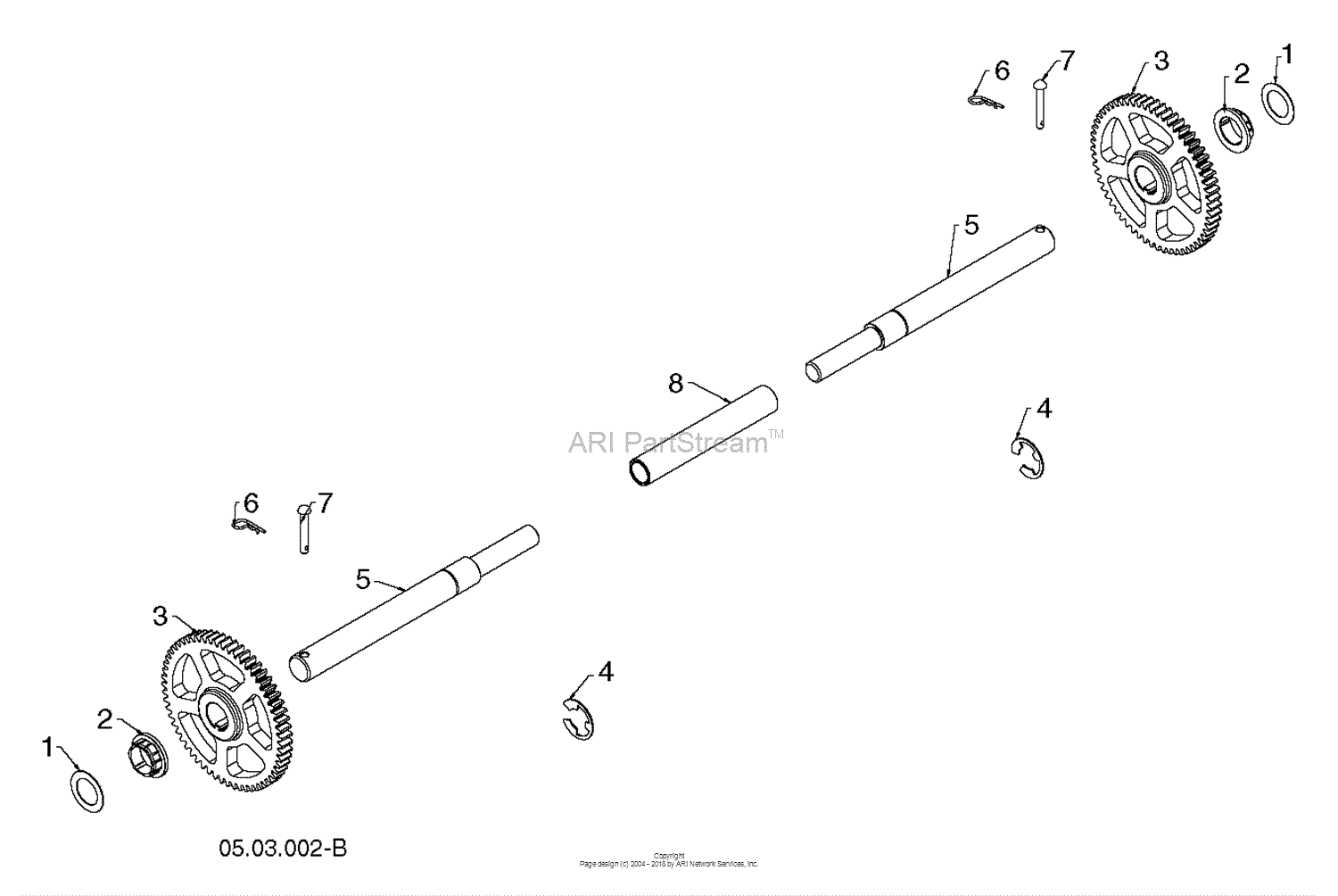 Husqvarna ST 227P - 96193009702 (2015-05) Parts Diagram for DRIVE