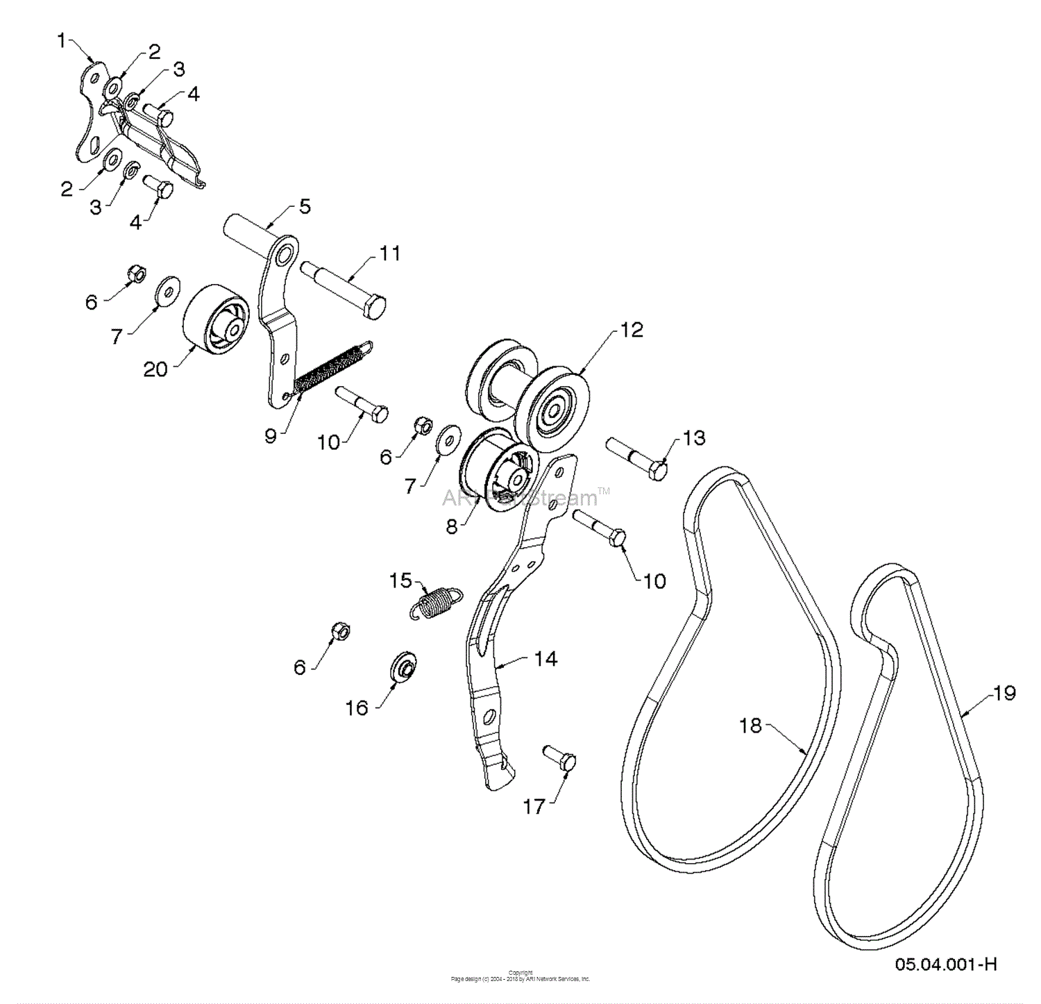 Husqvarna ST 227P - 96193009703 (2016-04) Parts Diagram for CHASSIS