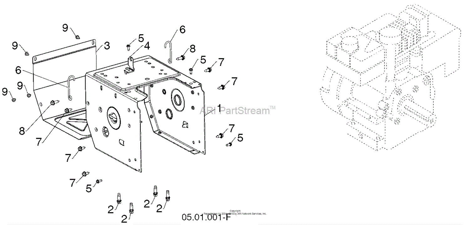 Husqvarna ST 227P - 96193009703 (2016-04) Parts Diagram for CHASSIS