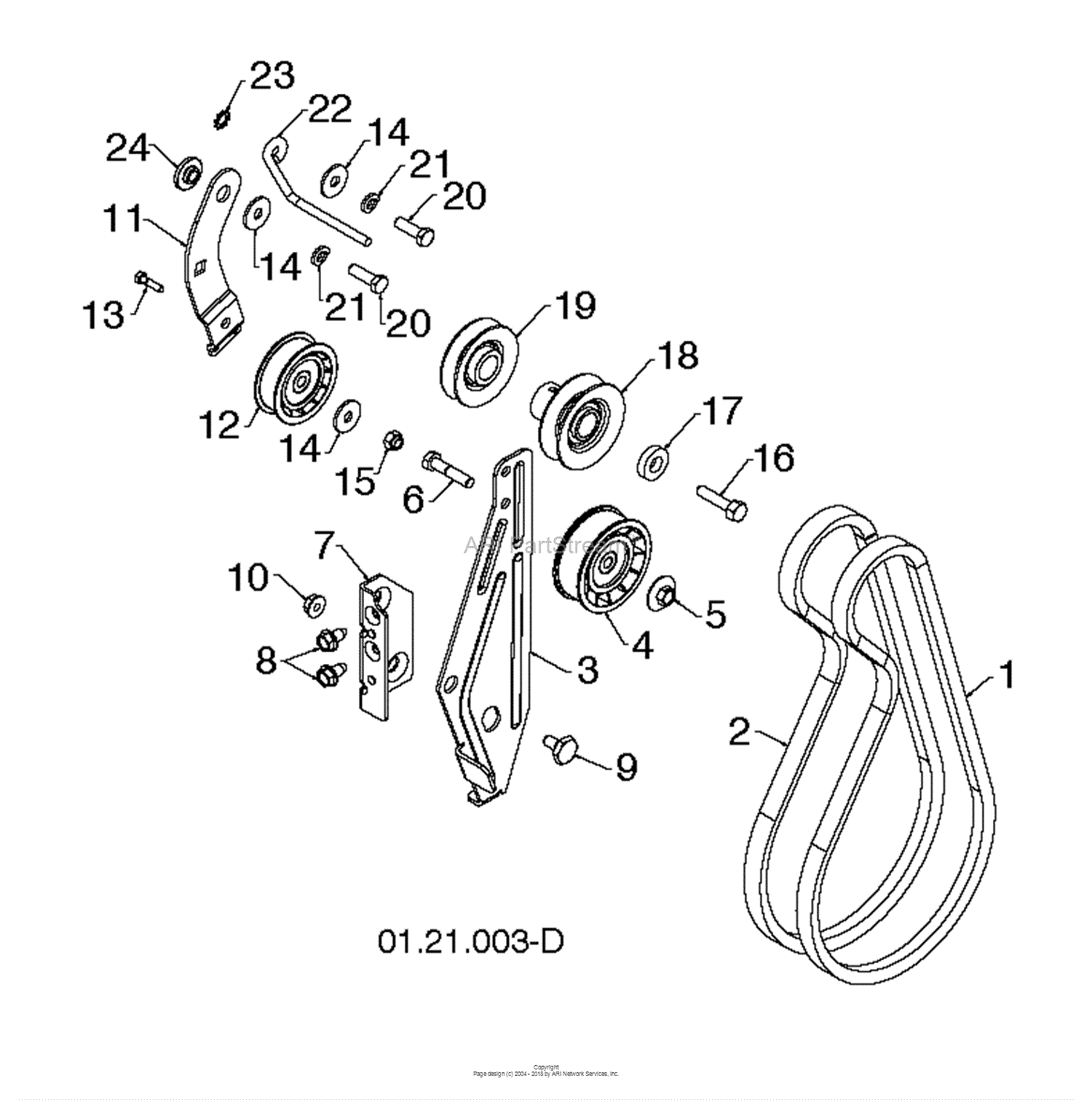 Husqvarna ST230E - 96195001600 (2012-06) Parts Diagram for CHASSIS ...