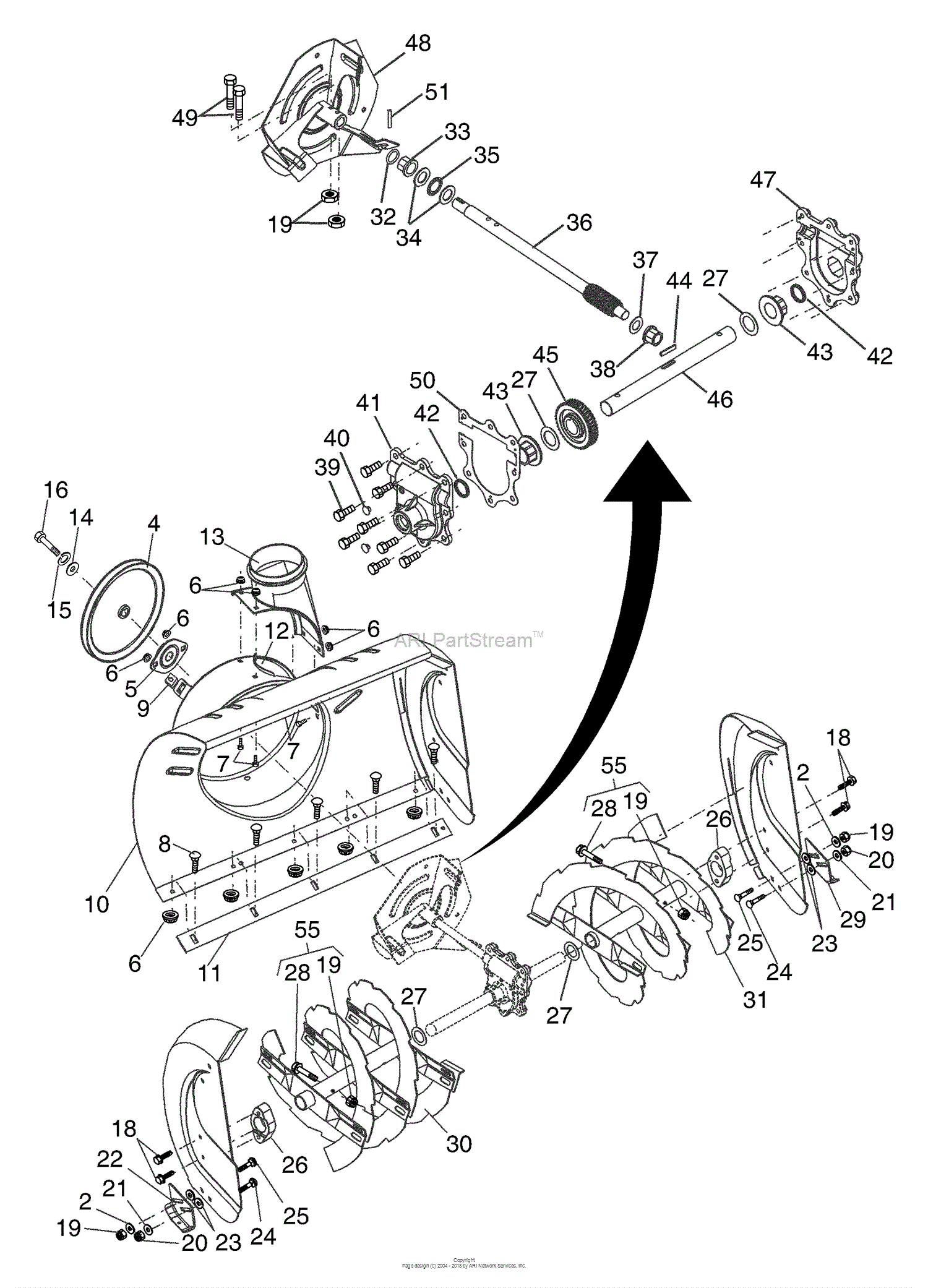 Husqvarna 1027 STE (HL1027STEA) (954633545) (2003-07) Parts Diagram for ...