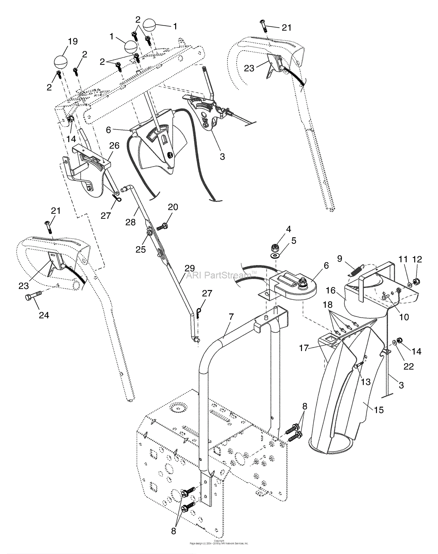 Husqvarna ST 1130 (HU1130STB) (954223081) (2003-08) Parts Diagram for ...