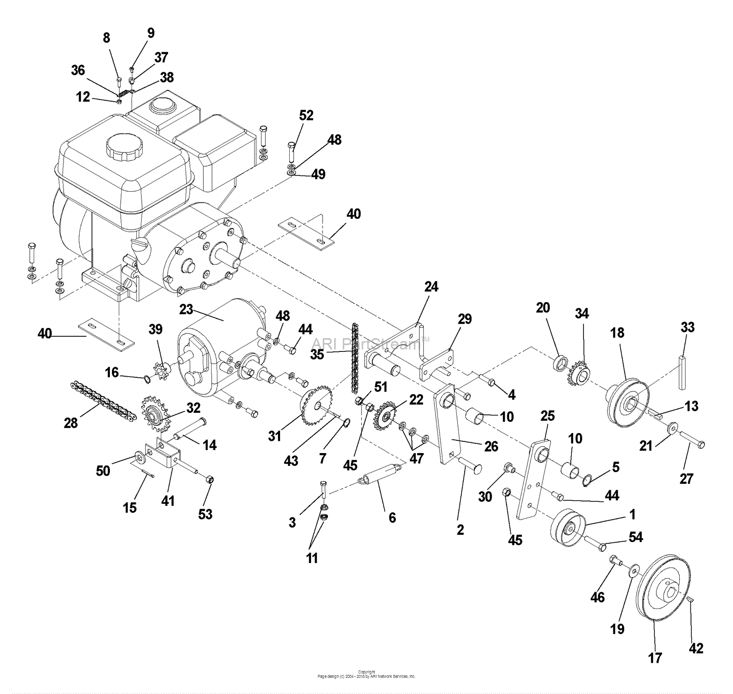 Husqvarna SC 18 A (968999509) (2006-07) Parts Diagram for Engine And ...