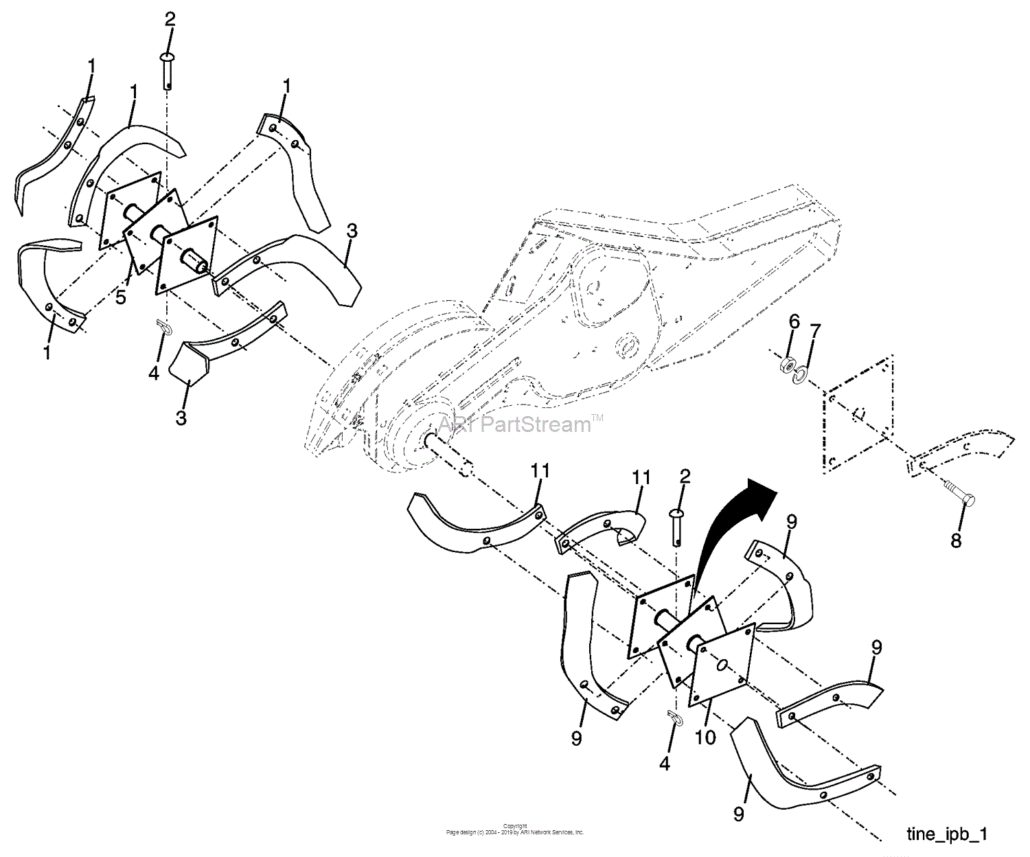 Husqvarna CRT 650 (650RTTB) (954329172) (2003-08) Parts Diagram for