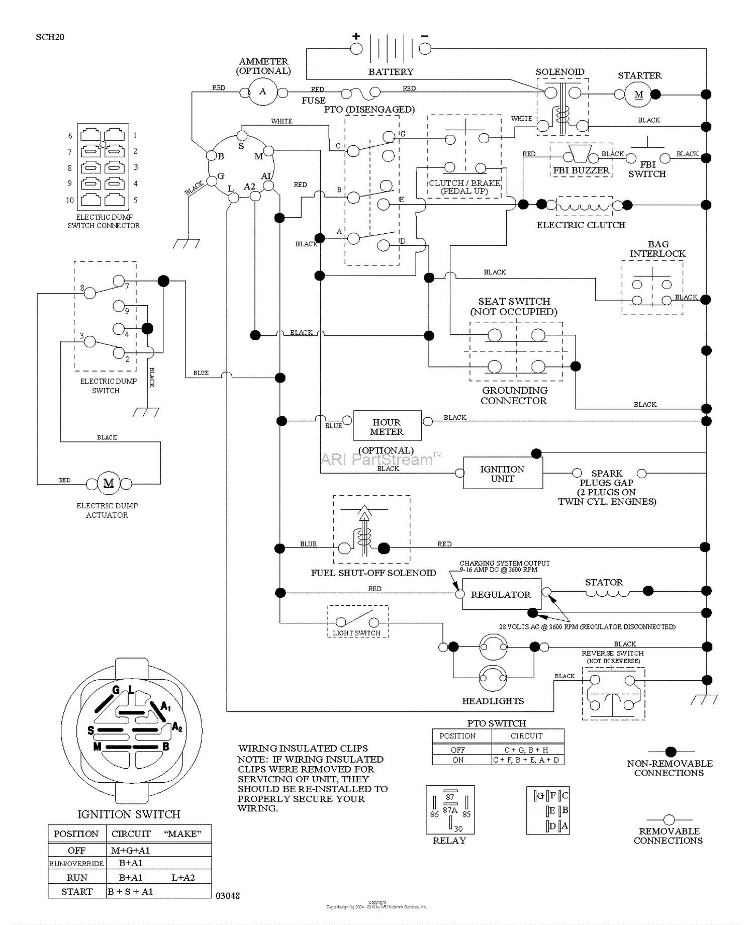 Husqvarna CTH182T - 96061031800 (2010-11) Parts Diagram for SCHEMATIC