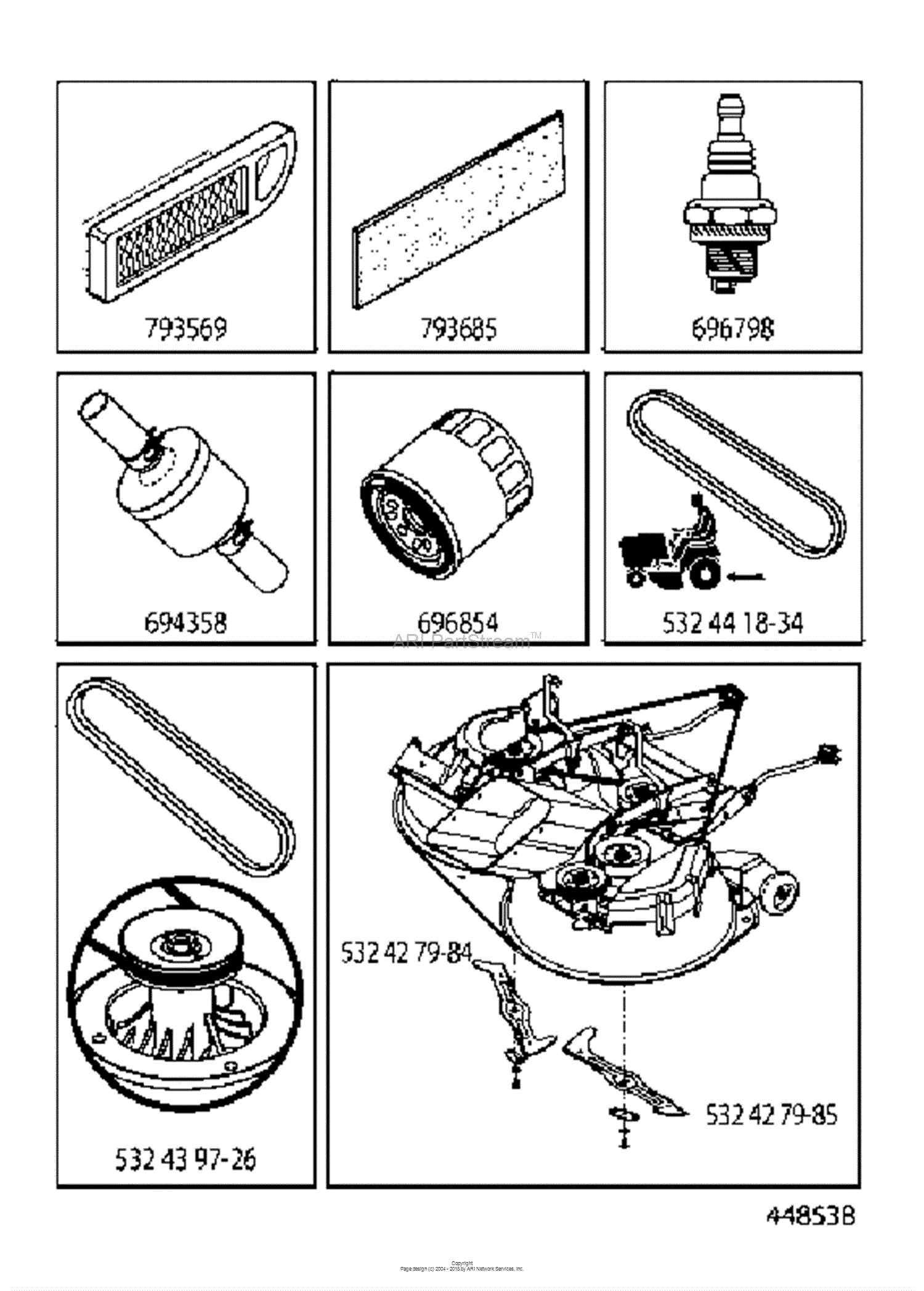 Husqvarna CTH2138R - 96051005600 (2012-02) Parts Diagram for FREQUENTLY