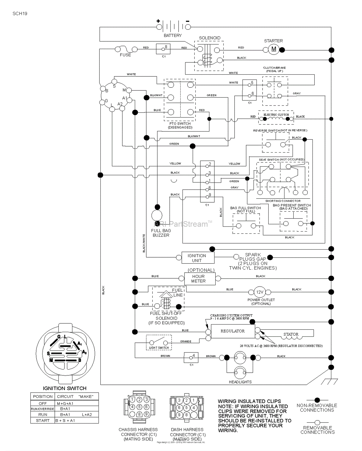 Husqvarna CTH2138R - 96051005600 (2012-02) Parts Diagram for SCHEMATIC