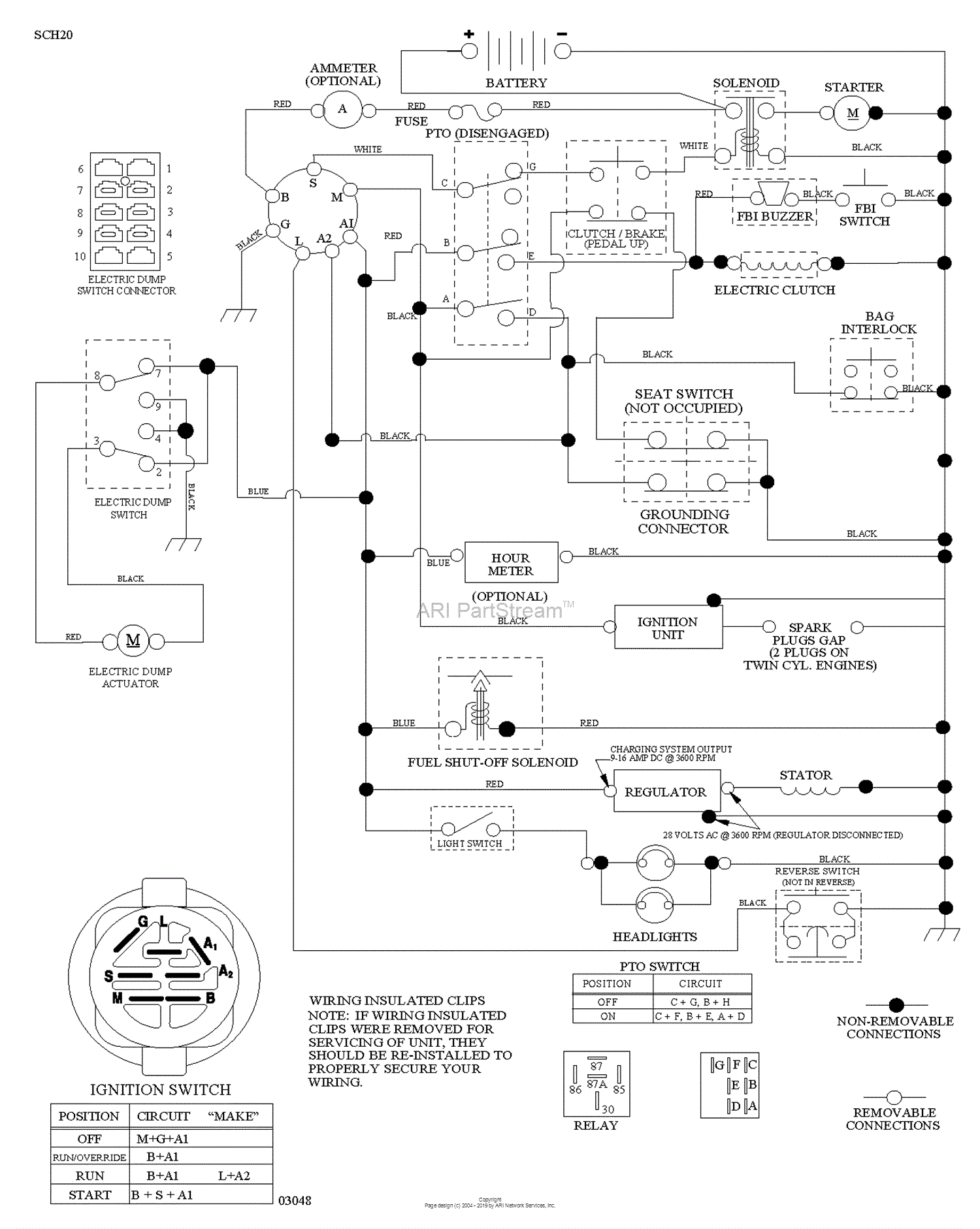 Husqvarna CTH2642 - 96061033800 (2011-05) Parts Diagram for SCHEMATIC