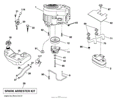 Husqvarna GT52XLS - 96043015900 (2012-09) Parts Diagrams