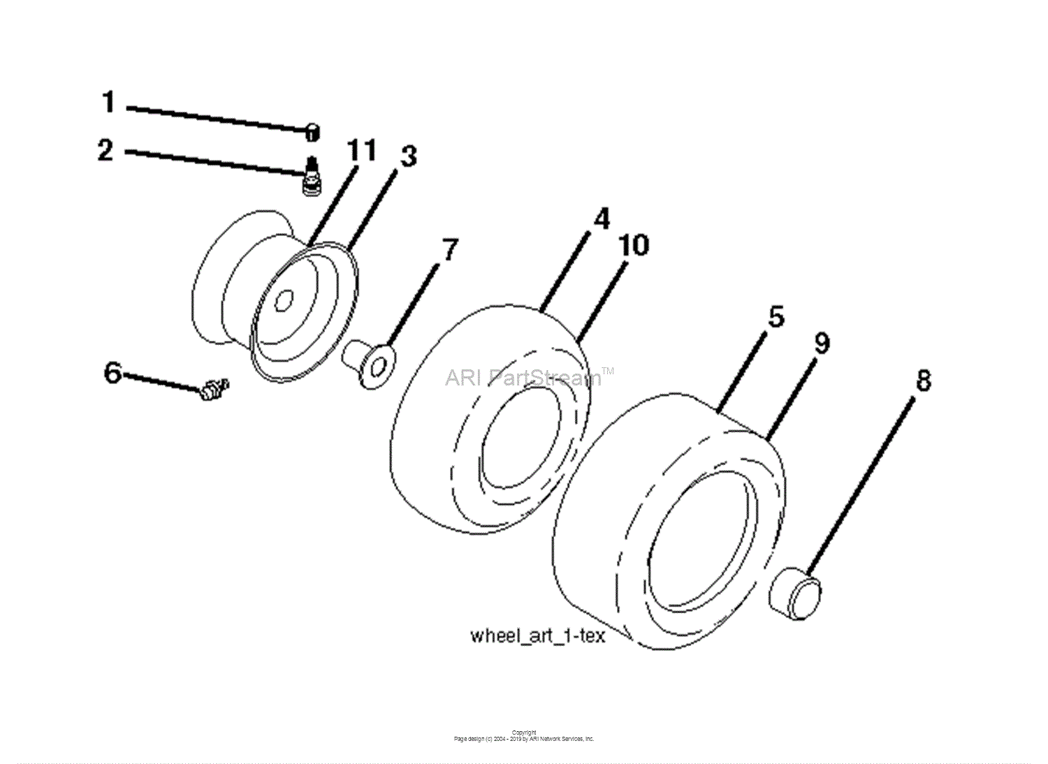 Husqvarna GTH24K54 - 96043014901 (2013-08) Parts Diagram ... husqvarna 54 mower deck diagram 