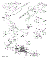 Husqvarna LGT48DXL - 96045006500 (2017-07) Parts Diagram for MOWER DECK /  CUTTING DECK