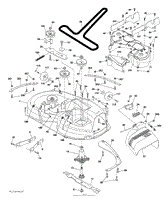 Husqvarna LTH174 - 96041033000 (2013-10) Parts Diagram for MOWER DECK ...