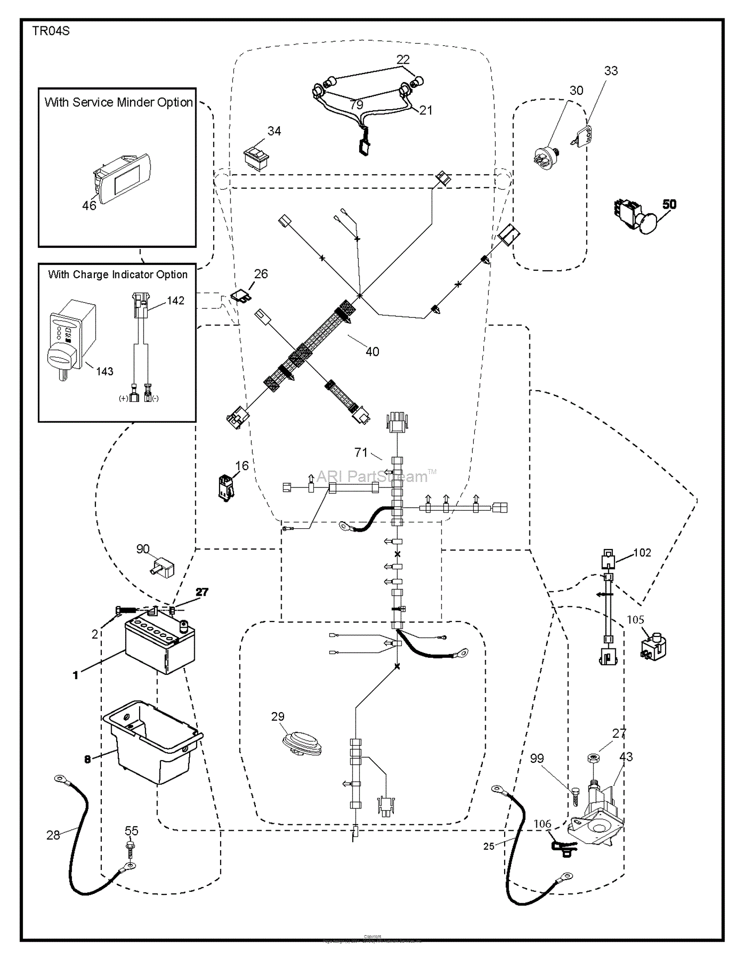 Husqvarna LTH1842 - 96041005209 (2013-11) Parts Diagram ... kawasaki battery wiring diagram 
