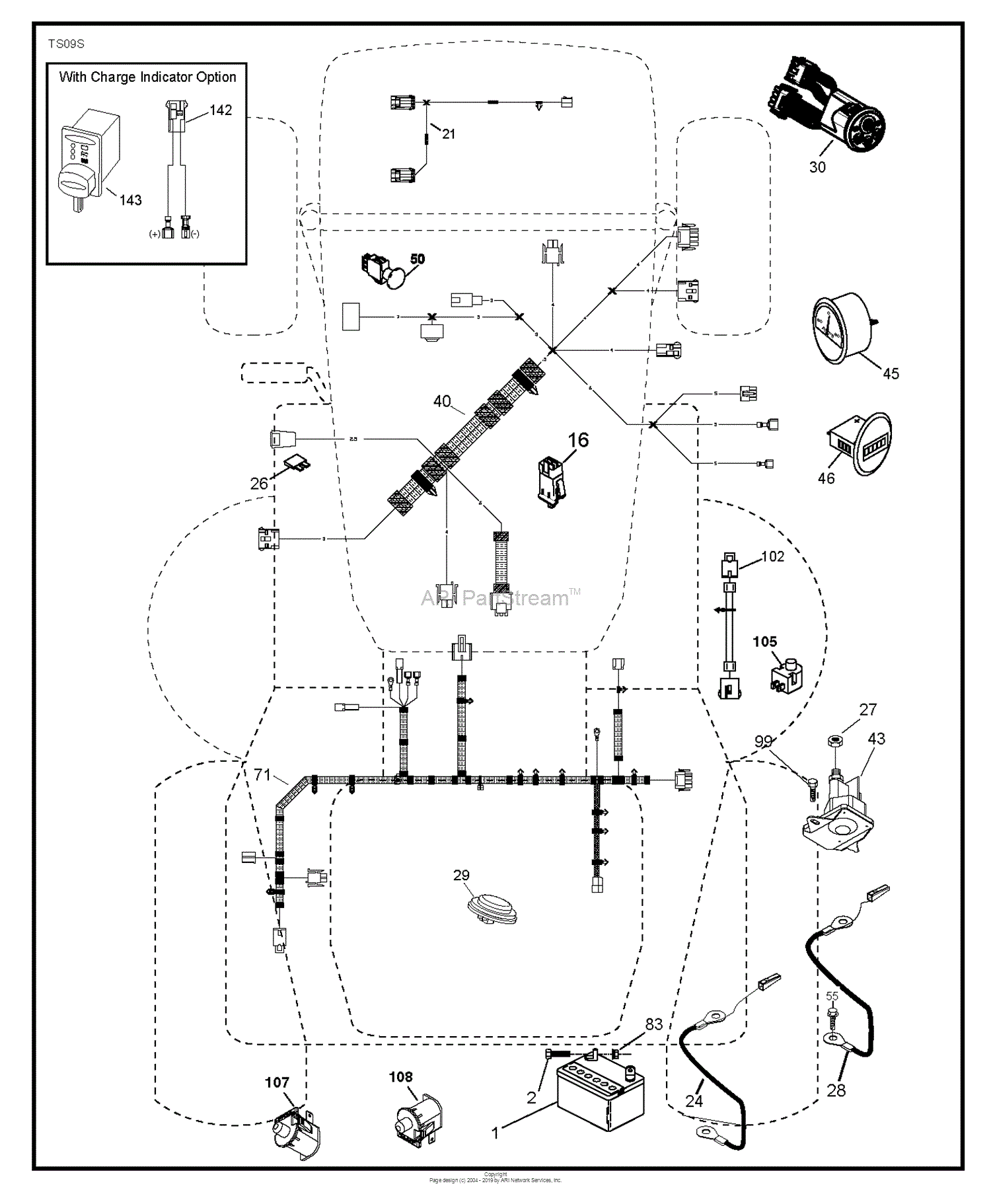 Husqvarna TC 342 - 96051012900 (2014-08) Parts Diagram for ELECTRICAL