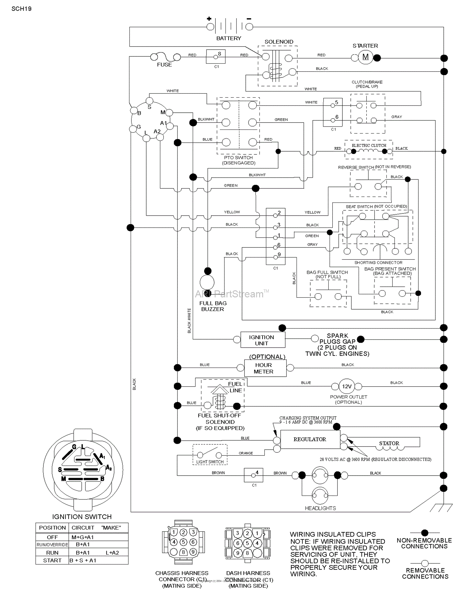 Husqvarna TC 342T - 96051014800 (2016-08) Parts Diagram for SCHEMATIC