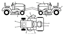 Husqvarna TS 142 - 96041036801 (2015-02) Parts Diagram for MOWER DECK /  CUTTING DECK
