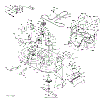 Husqvarna TS 142 - 96041036801 (2015-02) Parts Diagram for MOWER DECK ...