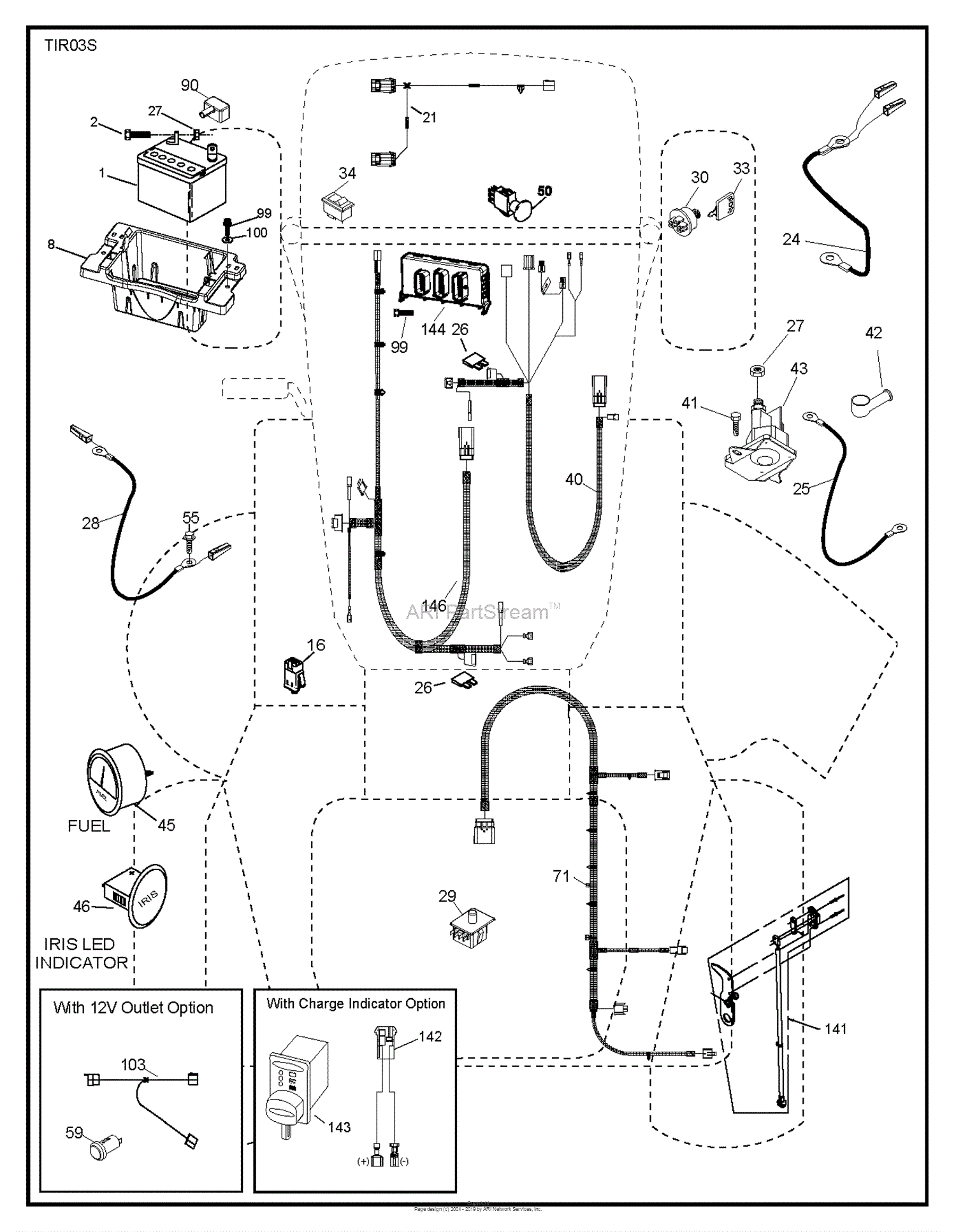 Husqvarna TS 354X - 96043024300 (2017-10) Parts Diagram for ELECTRICAL