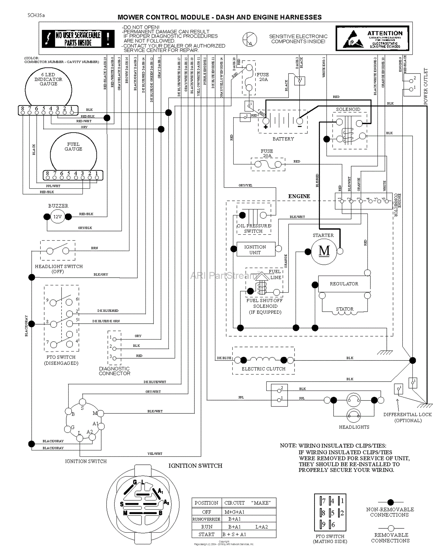 Husqvarna TS 354X - 96043024400 (2017-10) Parts Diagram for SCHEMATIC