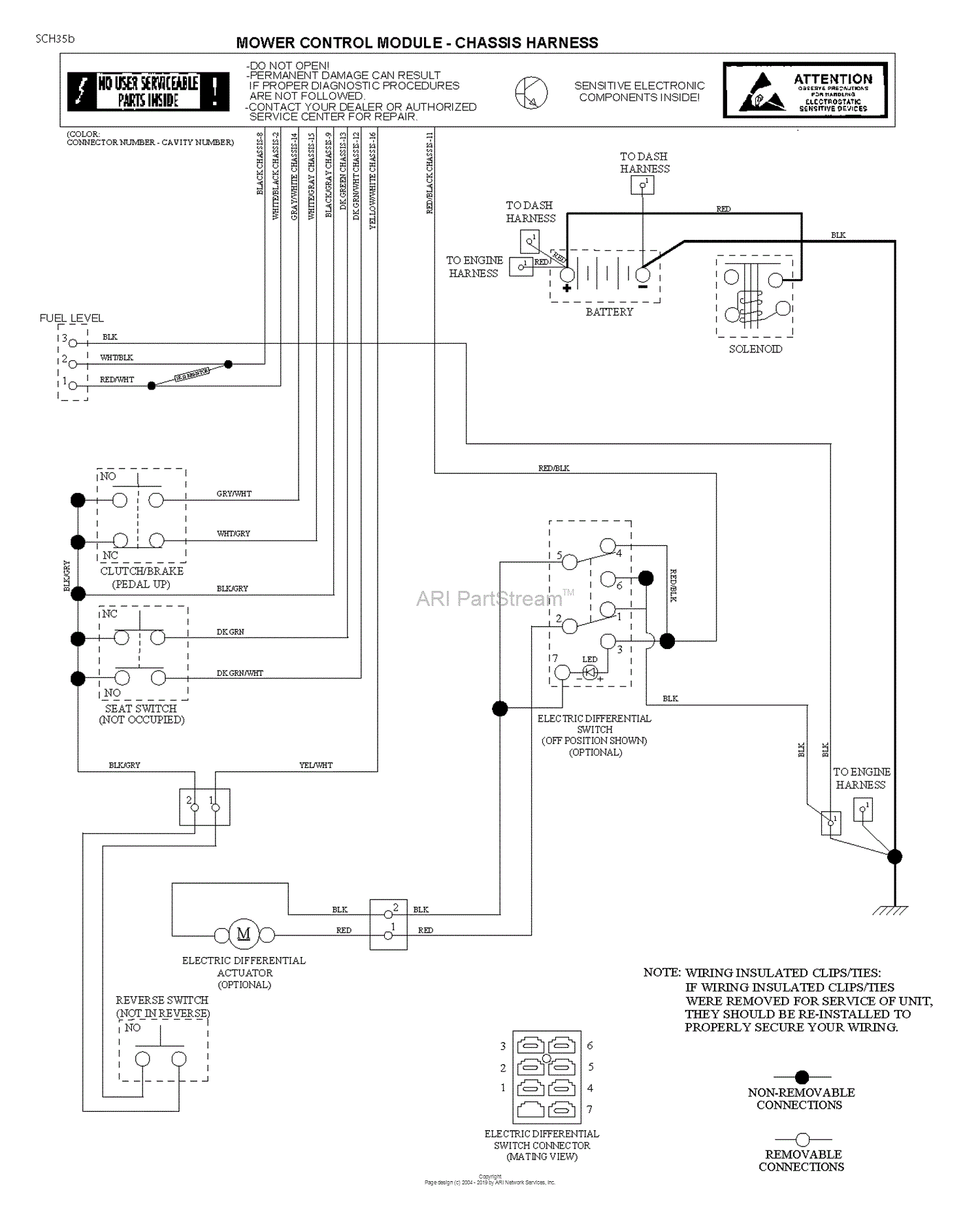 Husqvarna TS 354XD - 96043024500 (2017-10) Parts Diagram for SCHEMATIC