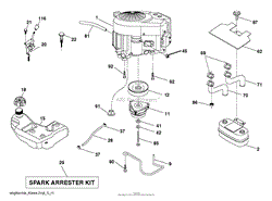 Husqvarna YT42 XLS, 96043015300, 2012-09 Parts Diagrams