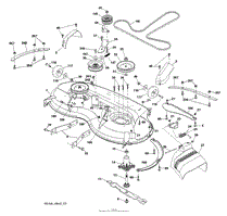 Husqvarna Yta1946 - 96048005500 (2013-12) Parts Diagram For Mower Deck 