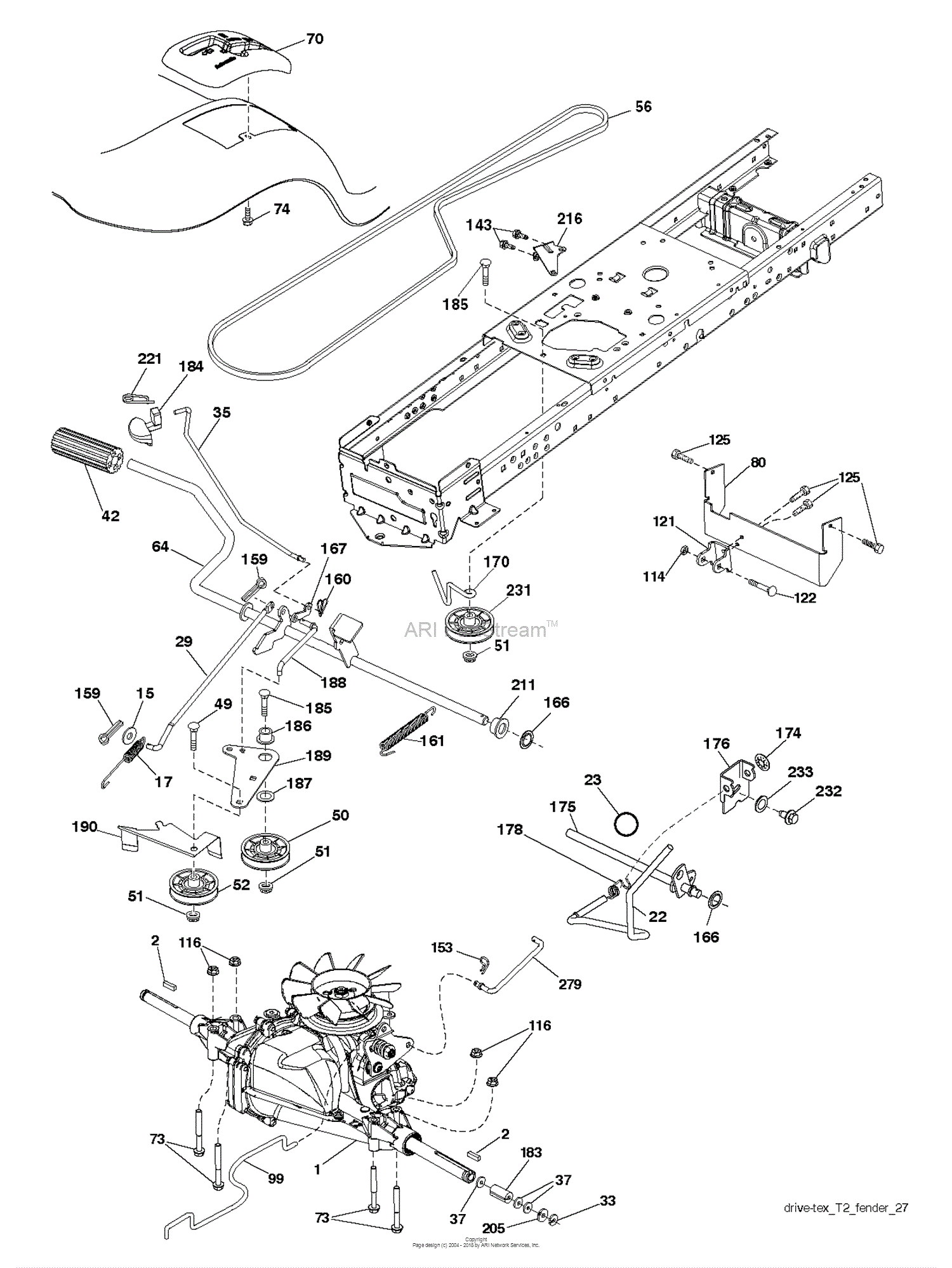 husqvarna yth18542 drive belt diagram DerriSathiyan