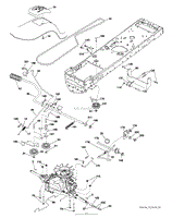 Husqvarna YTH18542 96043018400 2013 09 Parts Diagram for DRIVE