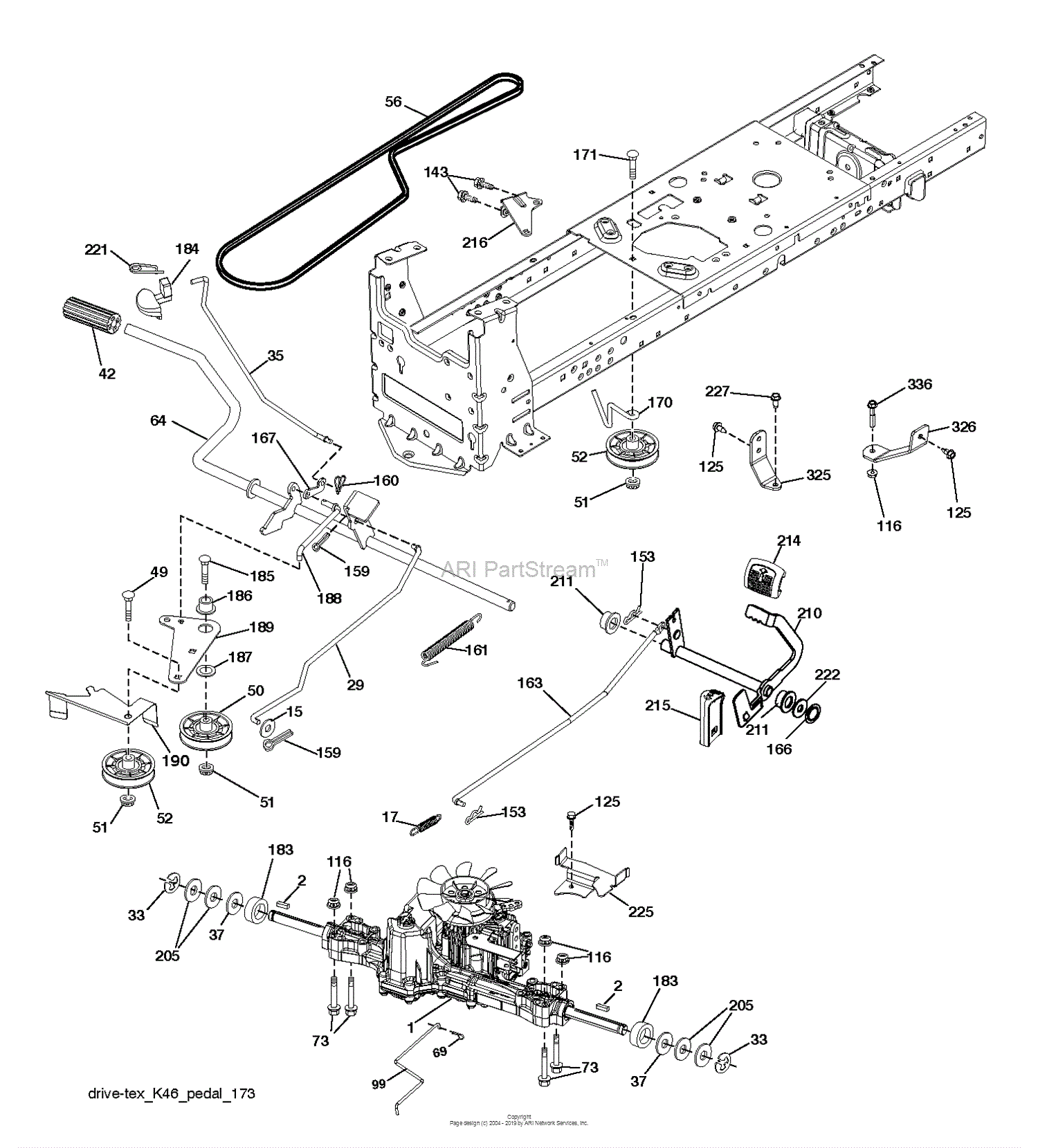 Husqvarna Yth Drive Belt Diagram