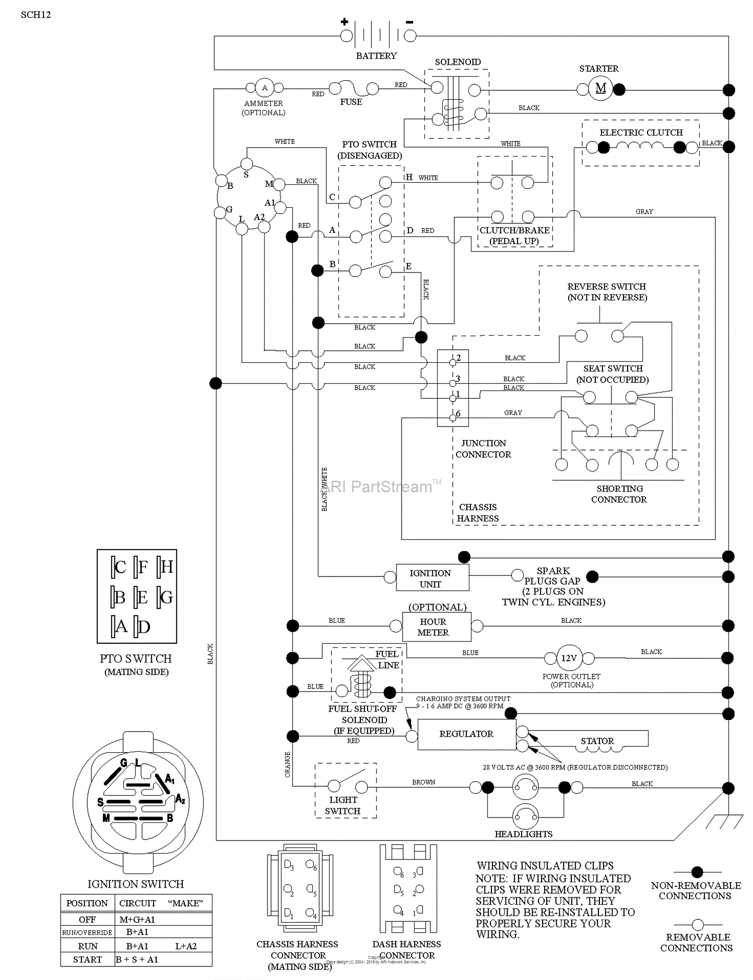 Husqvarna YTH18K42 - 96048010000 (2016-09) Parts Diagram for SCHEMATIC