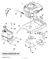 Husqvarna YTH20K46 - 240461 (2011-01) Parts Diagrams