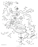 husqvarna yth22v46 drive belt replacement