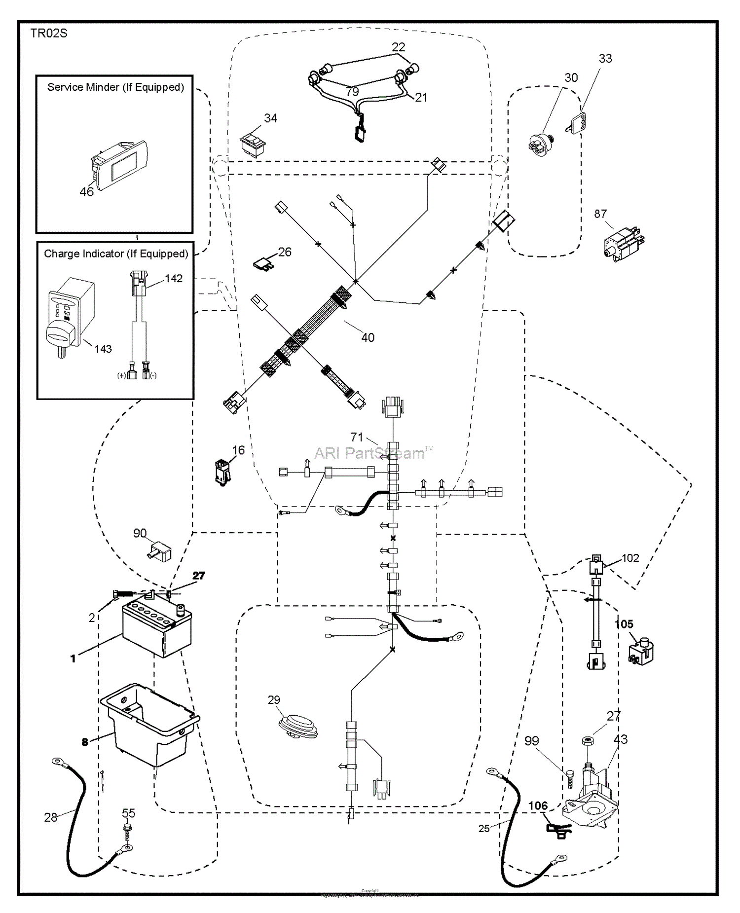 Husqvarna YTH22V46 - 96043021300 (2015-09) Parts Diagram for ELECTRICAL  Husqvarna Yth22v46 Wiring Diagram    Jacks Small Engines