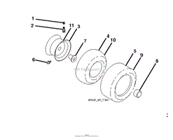 Husqvarna YTH2348 - 240442 (2011-09) Parts Diagram for MOWER DECK / CUTTING  DECK