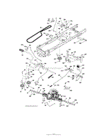 Husqvarna YTH24V54 - 289640 (2010-05) Parts Diagram for ENGINE