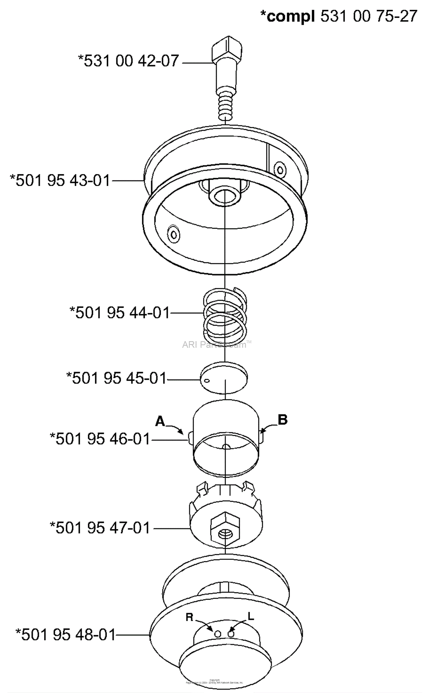 Husqvarna Trimmer Heads (2000-10) Parts Diagram for Trimmerhead (Trimmy ...