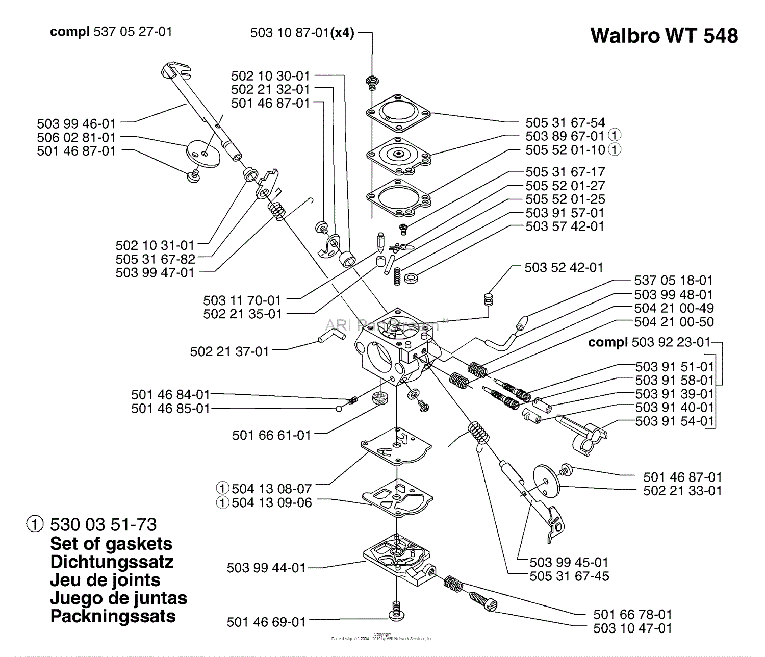 Stort univers Hvad er der galt klarhed Husqvarna 235 R (2002-09) Parts Diagram for Carburetor Parts